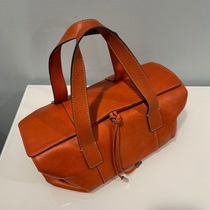 Adrienne vittadini ladies leather satchel handbag